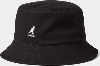 Kangol Womens Embroidered-logo colourful bucket hat