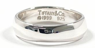 Tiffany & Co. Silver Silver 925 Band Ring (Pre-Owned)