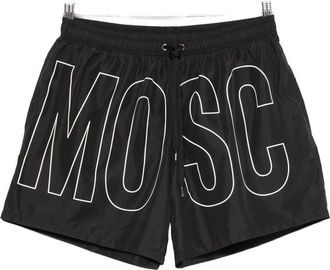 Moschino Logo-print Drawstring Swim Shorts