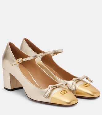 Valentino Garavani Pumps Mary Jane Valet Du Roi 60 in pelle