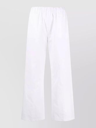Aspesi silk wide-leg trousers