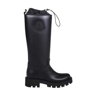 Moncler Wellies, female, Black, 3 UK, Kickstream High Rain Boot