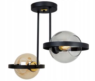 OEM L&aacute;mpara Colgante Moderna Con Anillo De Vidrio Mix