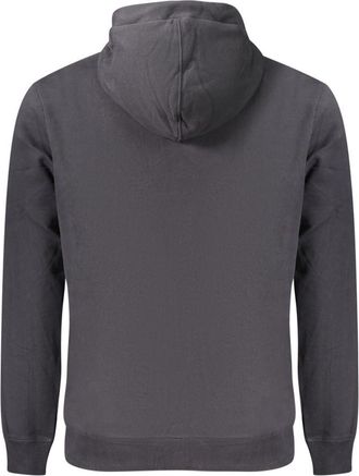 Napapijri Logo Appliqu&eacute; Hoodie Sweatshirt - Black