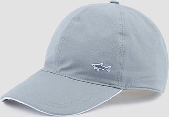 Paul & Shark Mens Paul & Shark Mens Baseball Cap with Contrast Piping - Grey - Size: 62