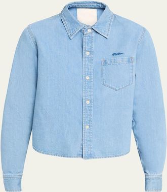 Mother The Honor Roll Denim Shirt