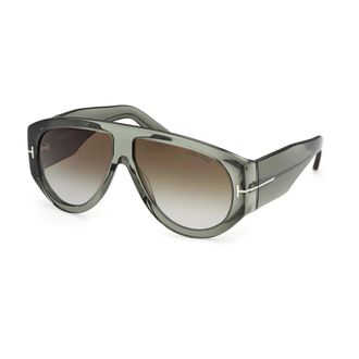 Tom Ford Sunglasses, male, Green, Size: 60 MM Bronson Sunglasses