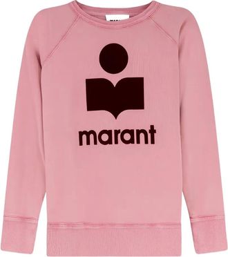Isabel Marant logo-detail sweatshirt - Pink