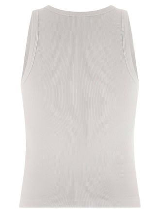 Givenchy Logo-Embroidered Tank Top - White