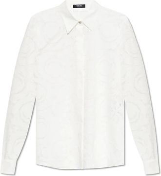 Versace Mujer, Blusas y Camisas, Blanco, Talla: S