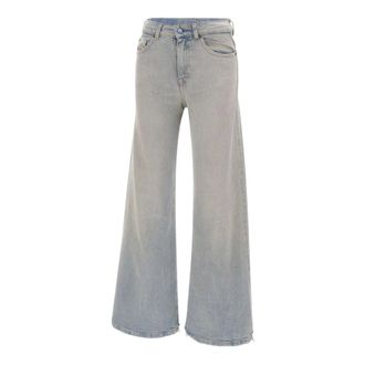 Diesel Wide Jeans, female, Blue, Size: W29 L30 1978 D-Akemi L.30