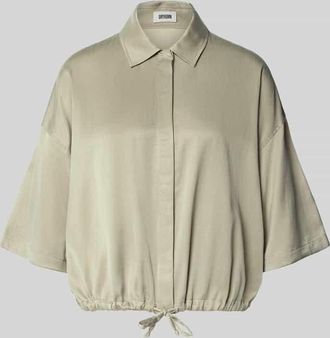 Drykorn Drykorn Relaxed Fit Bluse aus Modal-Mix Modell Lainay in Hellgruen, Gr&ouml;&szlig;e 34