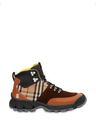 Burberry Stivali stringati Arthur - Marrone