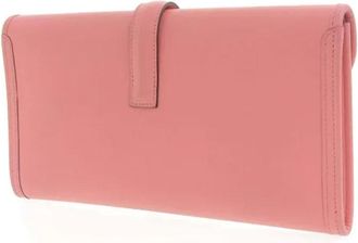 Herm&egrave;s Pre-owned Leather clutches - Dames - Vintage Clutch - Roze - ONE Size - Vintage