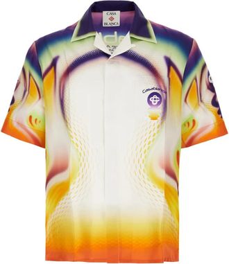 Casablanca T-Shirt - Heren - Korte mouwen Overhemden - Veelkleurig - L - Overhemden
