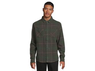 Quiksilver Dna Flannel Shirt Mens Clothing Garden Topiary : XL, Cotton