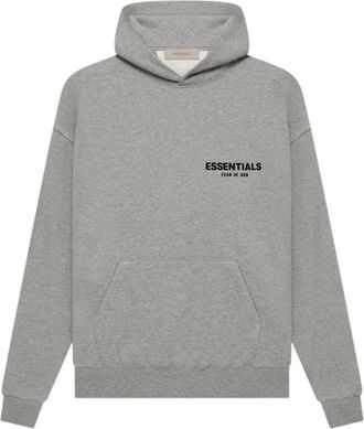Fear of God Felpa con cappuccio Essentials - - Sweatshirts & Hoodies - Uomo - Grigio - M
