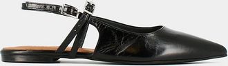 Jonak Ballerinas slingback in leer Dura