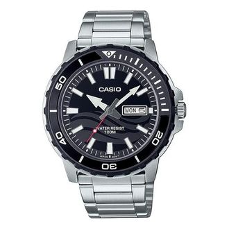 Casio (WMNS) CASIO Analog Silver MTD-125D-1A1VDF