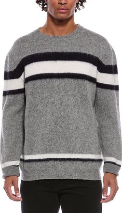 Slowear Slowear Virgin Wool Stripe Crewneck Sweater