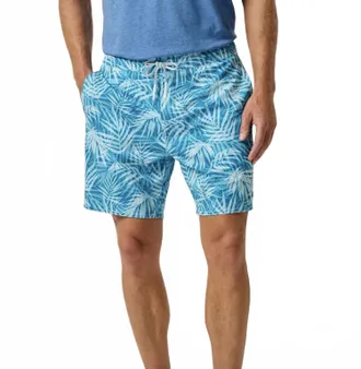 Johnnie-O Bungalow Swim Trunk - 7 In Majorca