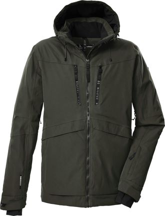 Killtec Skijacke KILLTEC KSW 55 MN SKI JCKT, Herren, Gr. XXL, gr&uuml;n (olivgr&uuml;n), Obermaterial: 100% Polyester;Futter: 100% Polyester;F&uuml;llung: 100% Polyester, Ja