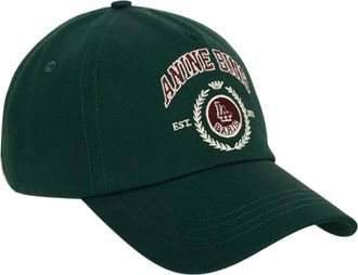Anine Bing Gorra Jeremy Collegiate - Accessories - unisex - Verde - ONE SIZE
