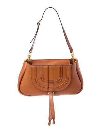 Chlo&eacute; Marcie Leather Shoulder Bag