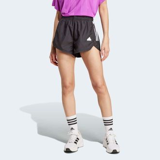 adidas Shorts ADIDAS SPORTSWEAR W TIRO Q3 WV SH, Damen, Gr. L, N-Gr, schwarz, Obermaterial: 100% Polyester, Hosen Shorts