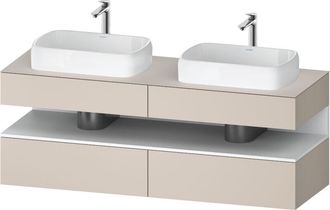 Duravit Duravit Qatego Consola Mueble Bajo Lavabo, 2 Extensiones, 2