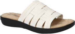Easy Street Maha Slide Sandal - Multiple Widths Available in White at Nordstrom Rack, Size 9.5