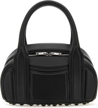 Alexander Wang Zwarte Nappa Leren Kleine Handtas - Dames - Handtassen - Zwart - ONE Size - Leer - Tassen