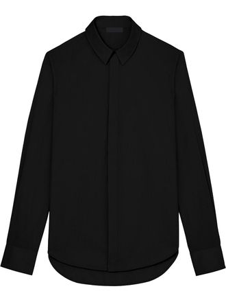 Wardrobe.NYC Klassieke blouse - Zwart