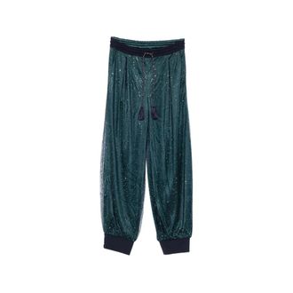 Giorgio Armani Joggers - female - Giorgio Armani - Sweatpants - Blue - XS - Trousers