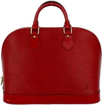 Louis Vuitton Pre-owned Handbags, female, Red, Size: ONE SIZE Pre-owned Vintage Handbag