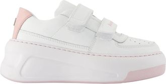 Acne Studios Steffey U Friend Raise Sneakers - Heren - Sneakers - Wit - 40 EU - Leer - Schoenen