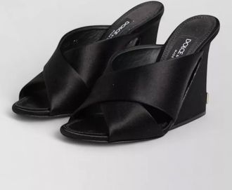 Dolce & Gabbana silk high heel sandals