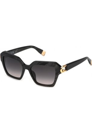 Furla Womens SFU817 53 0701 Sunglasses - Black - One Size