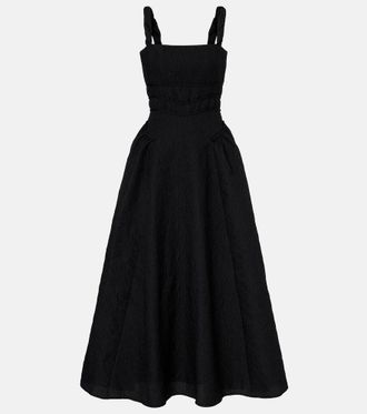 Rachel Gilbert Sophia jacquard maxi dress