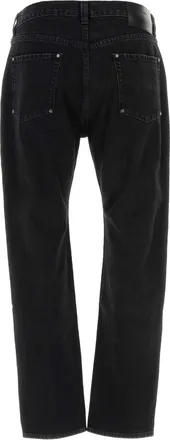 Entire studios Mens Slem Jeans Black Cotton