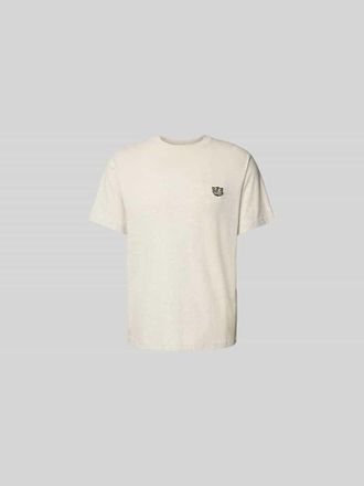 Kenzo Regular Fit T-Shirt aus reiner Baumwolle in Hellgrau Melange, Gr&ouml;&szlig;e L