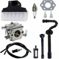 OEM Carburador + Filtro De Aire + Buj&iacute;a + Manguera De Combustible/aceite Para Motosierra Stihl 021 023 025 Ms210 Ms230 Ms250