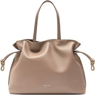 Esin Akan 2-in-1 Emma Leather Tote Bag in Oatmilk at Nordstrom