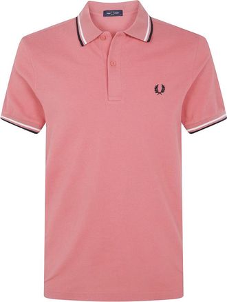 Fred Perry Hombre, Camisetas, Rosa, Talla: M