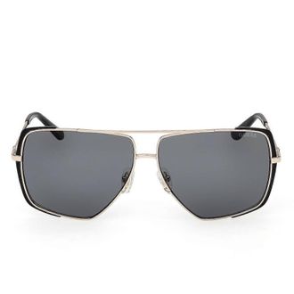 Guess Smoke Navigator Ladies Sunglasses GU00220 02A 62