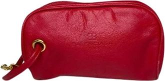 Balenciaga Pre-owned Vintage Mini Bag - Dames - Vintage Mini Tas - Rood - ONE Size - Leer - Vintage