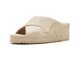 La Canadienne Rossa Womens Wedge Shoes Milk : 10 M (B), Leather