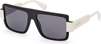 Max & Co. MO0066 01A Womens Sunglasses Black Size 56