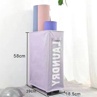 OEM Cesto De Ropa Plegable De Lujo - Cesto De Ropa Con Ruedas - Gran Capacidad - Impermeable Y Multifuncional - Azul Marino