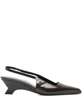 Dorothee Schumacher Pumps con cinturino posteriore 60mm - Marrone